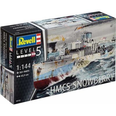 Revell Flower Class Corvette HMCS SNOWBERRY 1943 05132 1:144