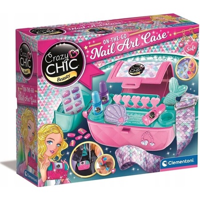 Clementoni Crazy Chic - Mobilní studio na nehty 18217 PU6