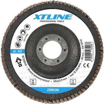 Xtline Kotouč brusný lamelový 150 mm 60 BZ150060