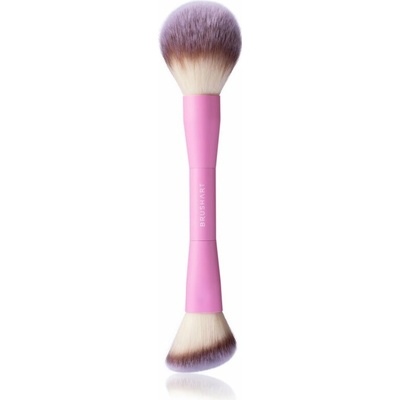 BrushArt Double Duty Blush & Powder brush štetec na lícenku a púder obojstranný 1 ks