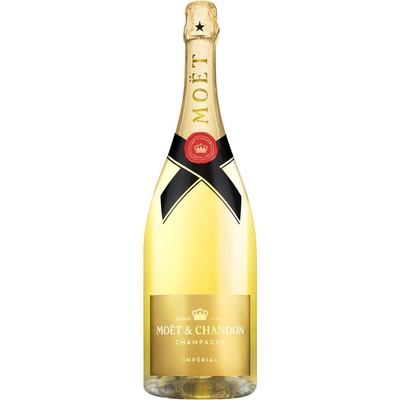 Moët & Chandon Brut Impérial 12% 1,5 l Magnum Golden Light svítící láhev (holá láhev)
