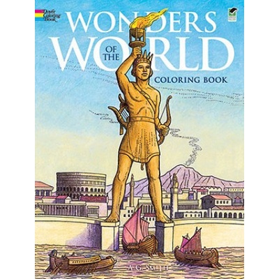 Wonders of the World Coloring Book