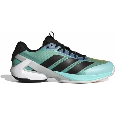 adidas Adizero Ubersonic 5 Tennis Shoes Flash Aqua/Core Black/Lucid Orange