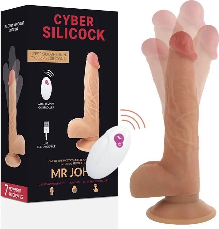 Cyber Silicock Remote Control Realistic Mr John