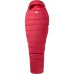 Mountain Equipment Дамски пухен спален чувал Mountain Equipment Women's Olympus 650 Down sleeping bag - Rhubarb - размер Regular (513-1865-0112) Спален чувал