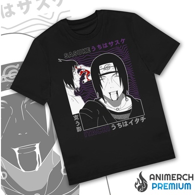 Naruto Tričko Uchiha Brothers PREMIUM
