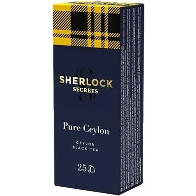 Sherlock Secrets Pure Ceylon 25 sáčků černý čaj 50 g