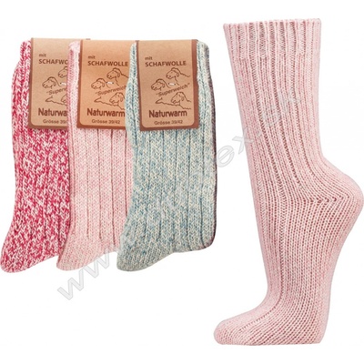 SOCKS4FUN Zimné ponožky W-2218-3 k.3