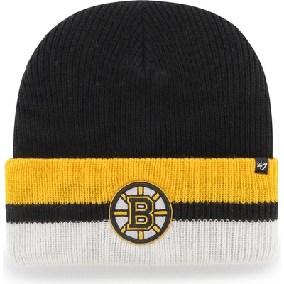 47 Brand Pánská Boston Bruins NHL Split Cuff '47 CUFF KNIT Black