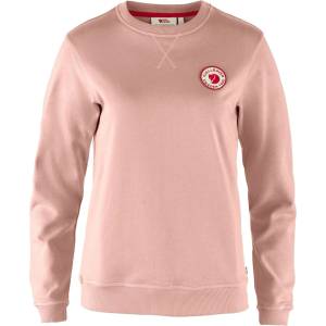 Fjällräven Дамски пуловер Fjällräven Women's 1960 Logo Badge Sweater Jumper - Chalk Rose - размер XL (117-2712-0415)