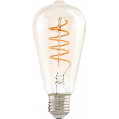 Eglo LED žárovka E27 ST64, 4 W 270 Lm 2200 K, jantarová