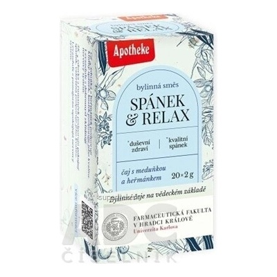 APOTHEKE FARMA SPÁNOK A RELAX 20 x 2 g
