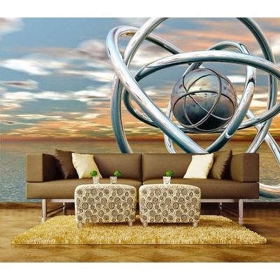 Dimex XL-227 vliesová fototapeta na zeď Abstract balls rozměry 330 x 220 cm
