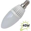 Tipa LED žárovka C37 E14/230V 5W bílá teplá svíčka