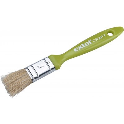 EXTOL Štetec plochý plastová rukoväť, organický vlas 1"/25mm 91501