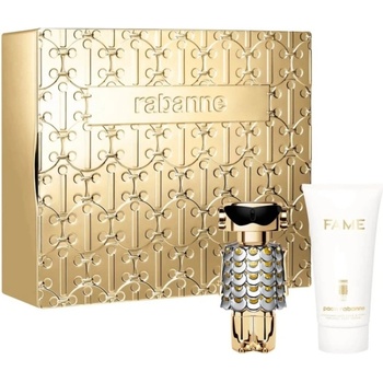 Paco Rabanne Paco Rabanne Fame Подаръчен комплект за жени Размер EDP 80 ml + 100 ml лосион за тяло