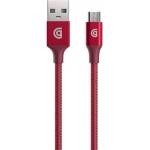 Griffin Здрав USB кабел за устройства с microUSB порт (150 см) - Griffin Premium microUSB to USB Cable (червен) (GP-042-RED)