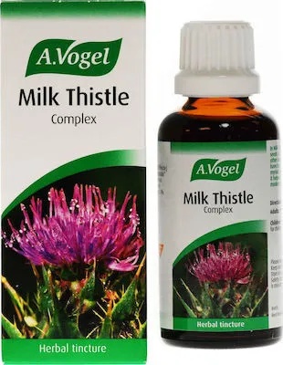 A.Vogel Хранителна добавка Артишок , Глухарче и Бял трън тинктура, A. Vogel Milk Thistle 50ml