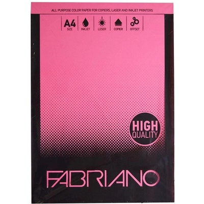 Fabriano Копирен картон, A4, 160 g/m2, цикламен, 50 листа (1535160023)