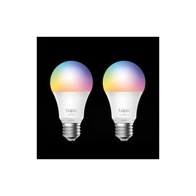 TP-LINK "Smart Wi-Fi Light Bulb, Multicolor, 2-PackSPEC: E27, 220–240 V, Brightness 806 lm, Max Operation Power 8.7W, 1
