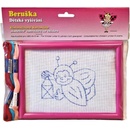 Teddies Vyšívání obdélníkový rámeček