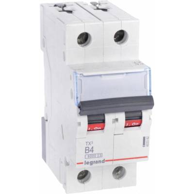 Legrand 2P B 4A 6kA AC S302 TX3 403382