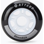 ATTABO Колела за ролери ATTABO 80 mm 4 бр. black