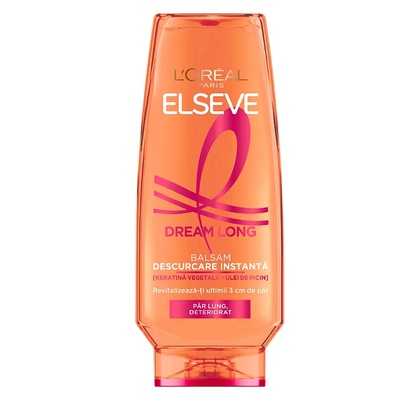L'Oréal Балсам L'Oreal Paris Dream Long Descurcare Instanta за дълга коса, изтощена, 200 мл (756216)