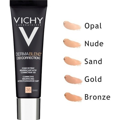 Vichy Tekutý make-up Dermablend 45 gold SPF25 30 ml