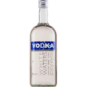 Vodka White Waters 40% 1 l (holá láhev)