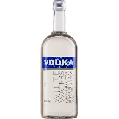 Vodka White Waters 40% 1 l (holá láhev)