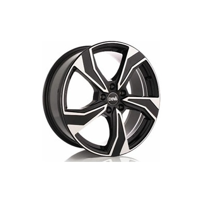 DBV VENEZIA KB 8x19 5x108 ET45 black polished