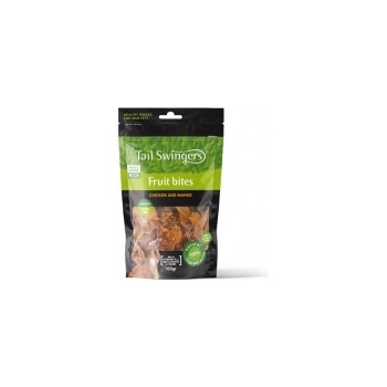 Pet Interest Mango bites with Chicken - Лакомство за кучета, вкусни пилешки хапки с манго и витамини, 100 гр