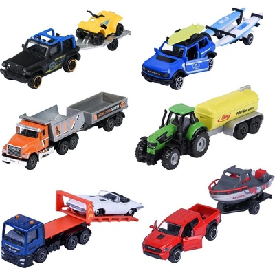 Majorette Колички City Trailer 6 модела, Majorette 8503002001 (8503002001)