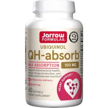 Image 1 of Jarrow Formulas Ubiquinol QH-Absorb 100 mg [60 Гел капсули]