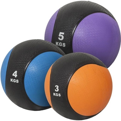 Gorilla Sports 12 kg (1x3 kg 1x4 kg 1x5 kg) Medicimbal set