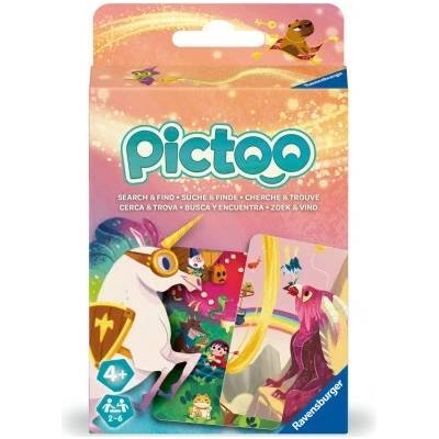 Ravensburger 23480 - Pictoo Fantasy Kartenspiel - Schnelles Karten-Suchspiel für Kinder ab 4 Jahren, Familienspiel für Kinder und Erwachsene, für 2 bi (Prospero Hall)(Hra)