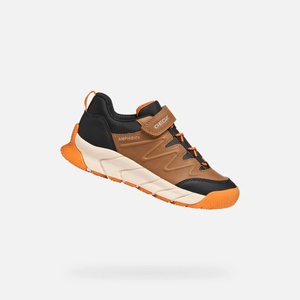 GEOX Кафяви детски маратонки Geox Flexyper Pro B Geox | Kafyav | Момчешки | 28