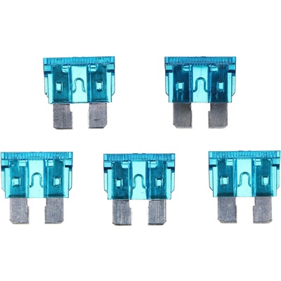 Súprava nožových automobilových poistiek MECHANIC FUSE SET 15A, 100ks SIXTOL SX1131