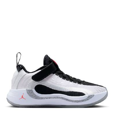 Баскетболни кецове Air Jordan Kids' Luka Basketball Trainers - White/Crimson