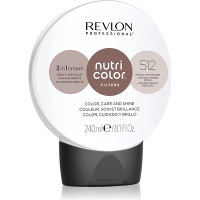 Revlon Professional Nutri Color Filters 512 Pearly Ash Brown 240 ml