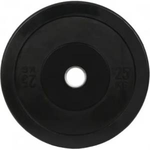 Sportmann Tежест Bumper Plate SPORTMANN 25 кг / 51 мм- Черен