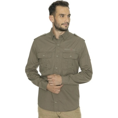 Bushman Zikmund pánská košile khaki