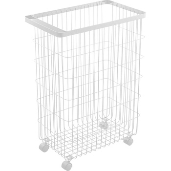 YAMAZAKI Бял метален кош за пране 55 л Tower - YAMAZAKI (1810723_4776)