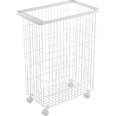 YAMAZAKI Бял метален кош за пране 55 л Tower - YAMAZAKI (1810723_4776)