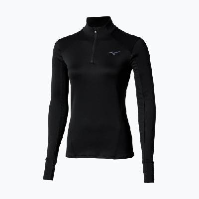 Дамски потник за бягане Mizuno Active Warm Half Zip black