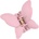 HARAHU Щипка за коса me-30222 - Розова kp30222
