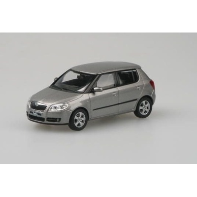 Auto Abrex Škoda Fabia II 2006Béžová Cappuccino Metalíza 1:43