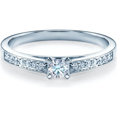 SAVICKI Годежен пръстен Savicki: бяло злато, диаманти