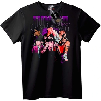 NOONEBRAND Тениска Junior Група - L, Black